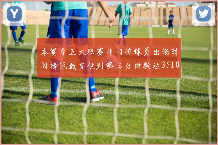 本赛季五大联赛非门将球员出场时间榜范戴克位列第三分钟数达3510